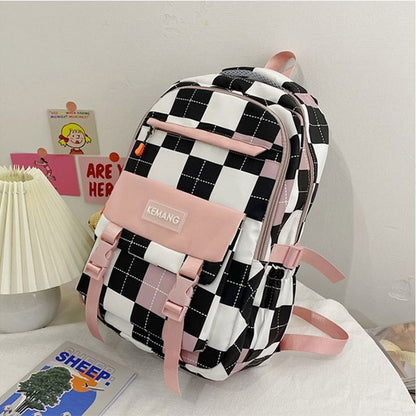 Cute Large Backpack Waterproof Nylon Schoolbag Laptop Traveling Bags 42*29*14 CM