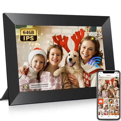 Frameo 10.1 Inch WiFi Digital Photo Frame 1280 * 800 IPS HD Wall Mountable