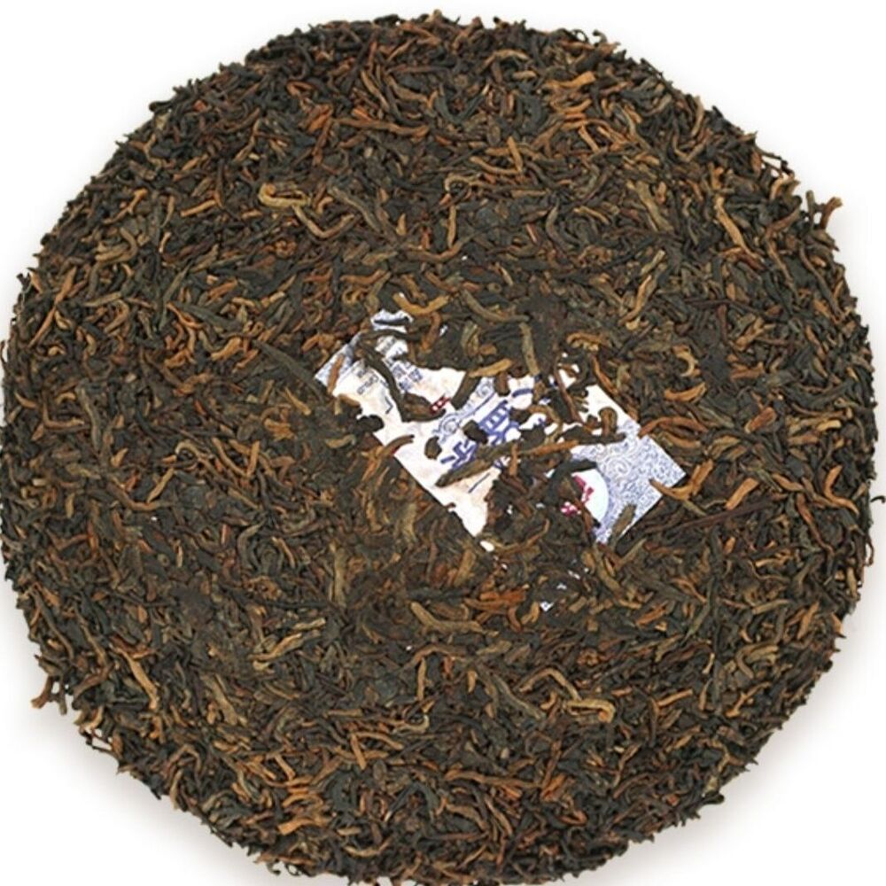 TAETEA Royal Round * 2015 Yunnan Menghai Tea Dayi Ripe Pu Er Puer Cake 200g 1501