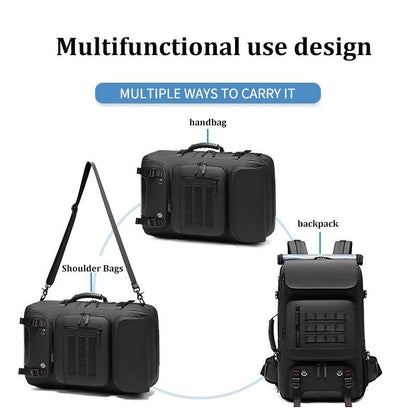 Men Travel Backpack 60L Outdoors Backpack Bag Backpack Shoe Bag