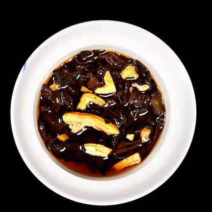 500g/Bag Tangerine Peel/Glutinous Rice Fragrant Cooked Puerh Tea Pu'er Ripe Tea