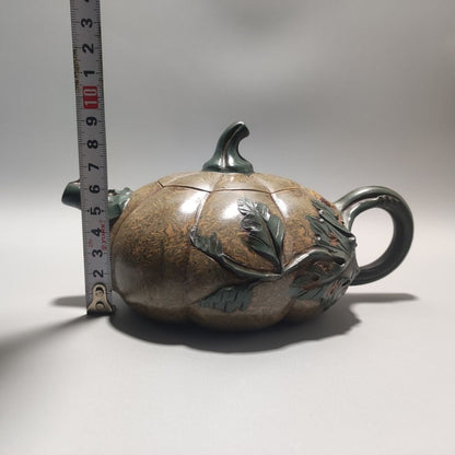 Vintage China Yixing Purple Clay Teapot Zisha Ceremony Nice Plum Blossom Teaware