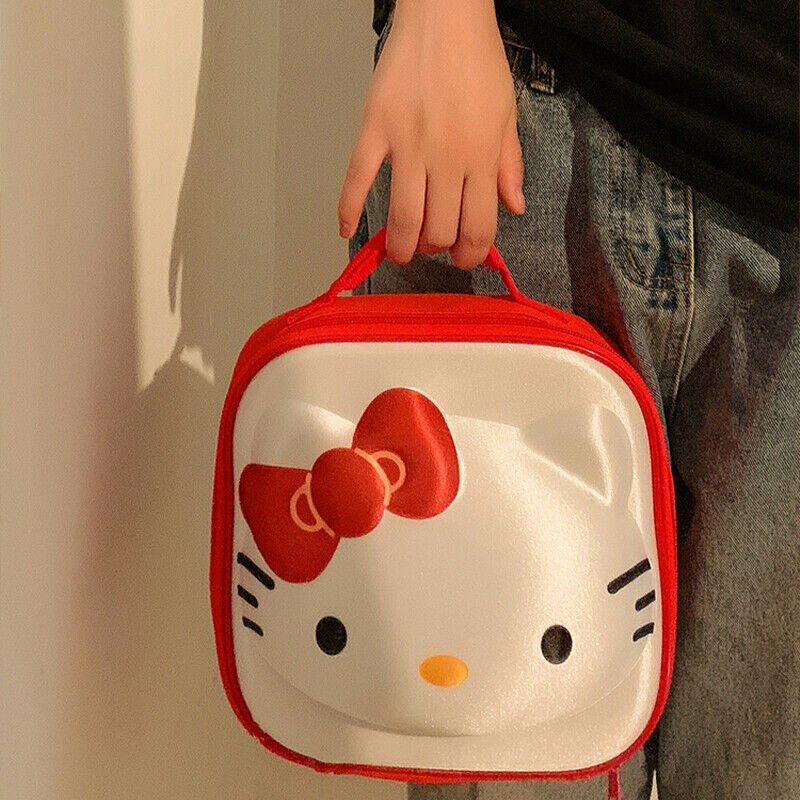 Cute Hello Kitty Makeup Bag Cosmetic Case Travel Organizer Handbag Storage Tote