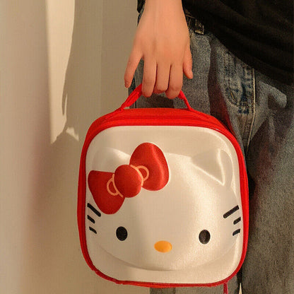 Cute Hello Kitty Makeup Bag Cosmetic Case Travel Organizer Handbag Storage Tote