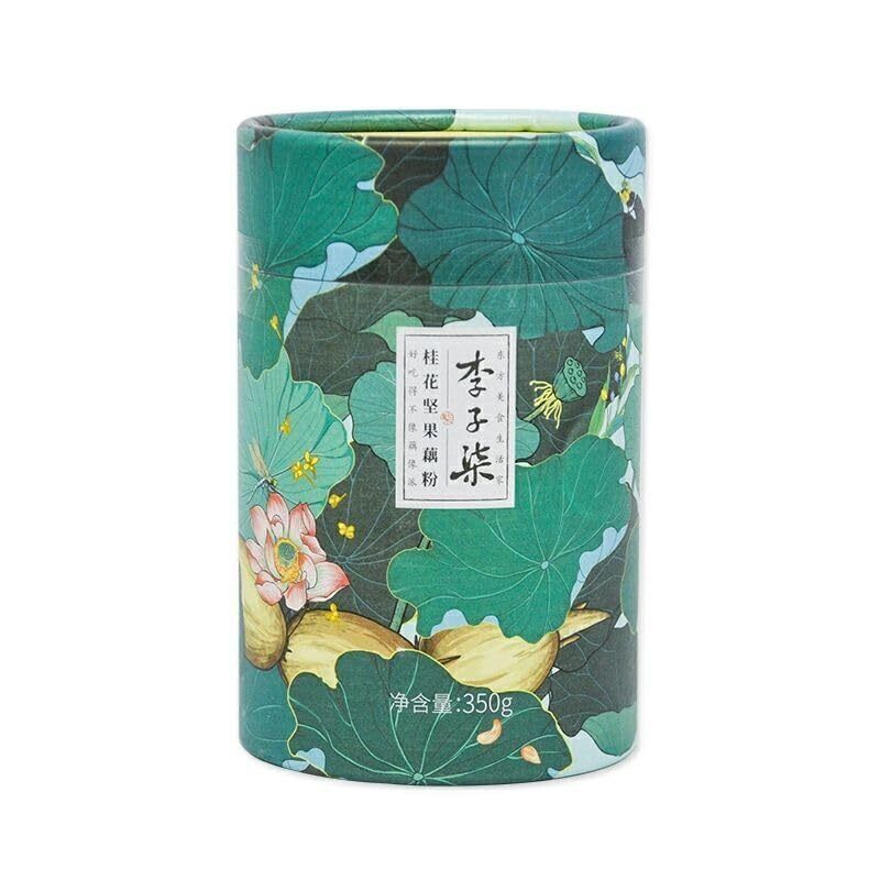 Chinese Lizhiqi Osmanthus and Nut Lotus Root Starch Powder Snacks 350g