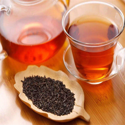 China 100g Black Puer Tea Ripe Pu-erh Red Tea Yunan Canned Green Food Beauty Tea