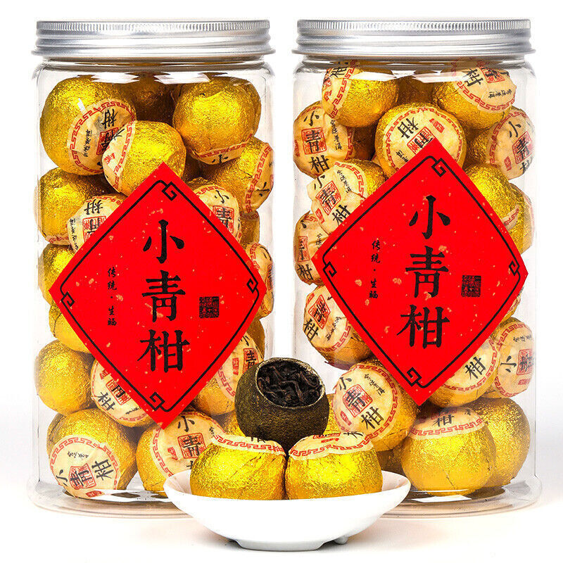 【阅客 小青柑普洱茶250g】新会生晒陈皮云南熟茶柑橘柑普茶叶罐装 中国茗茶 Chinese tea XiaoQingGan Pu'er Tea