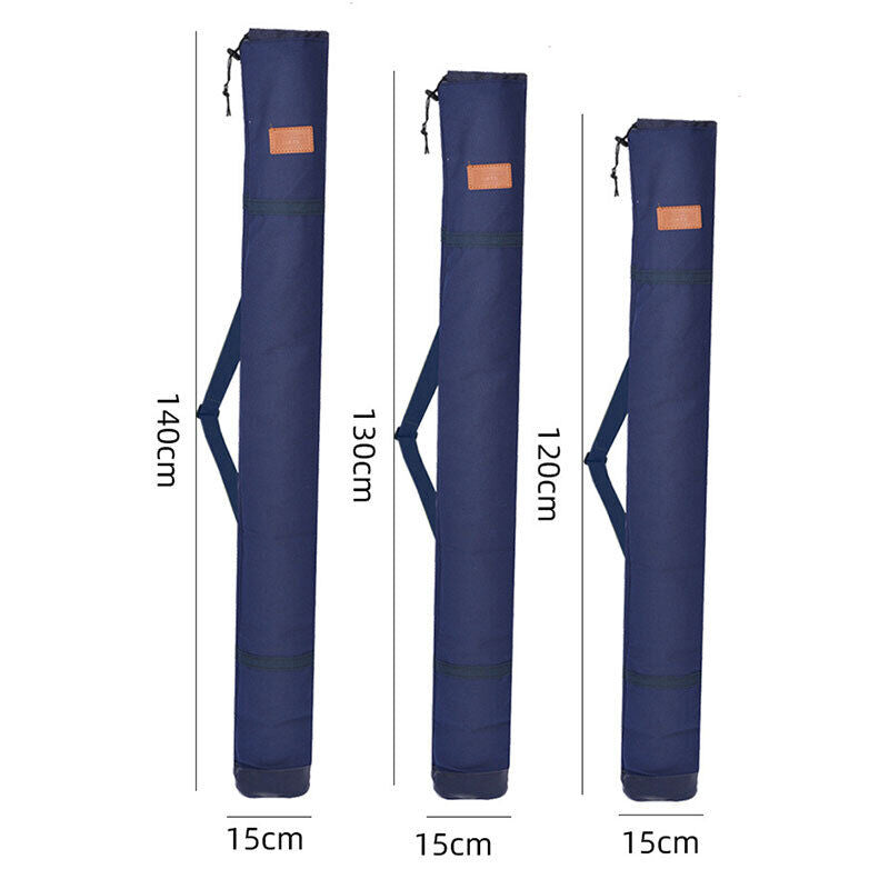 Foldable Fishing Rod Bags Carry Storage Bag Large Fishing Tackle Storage Case