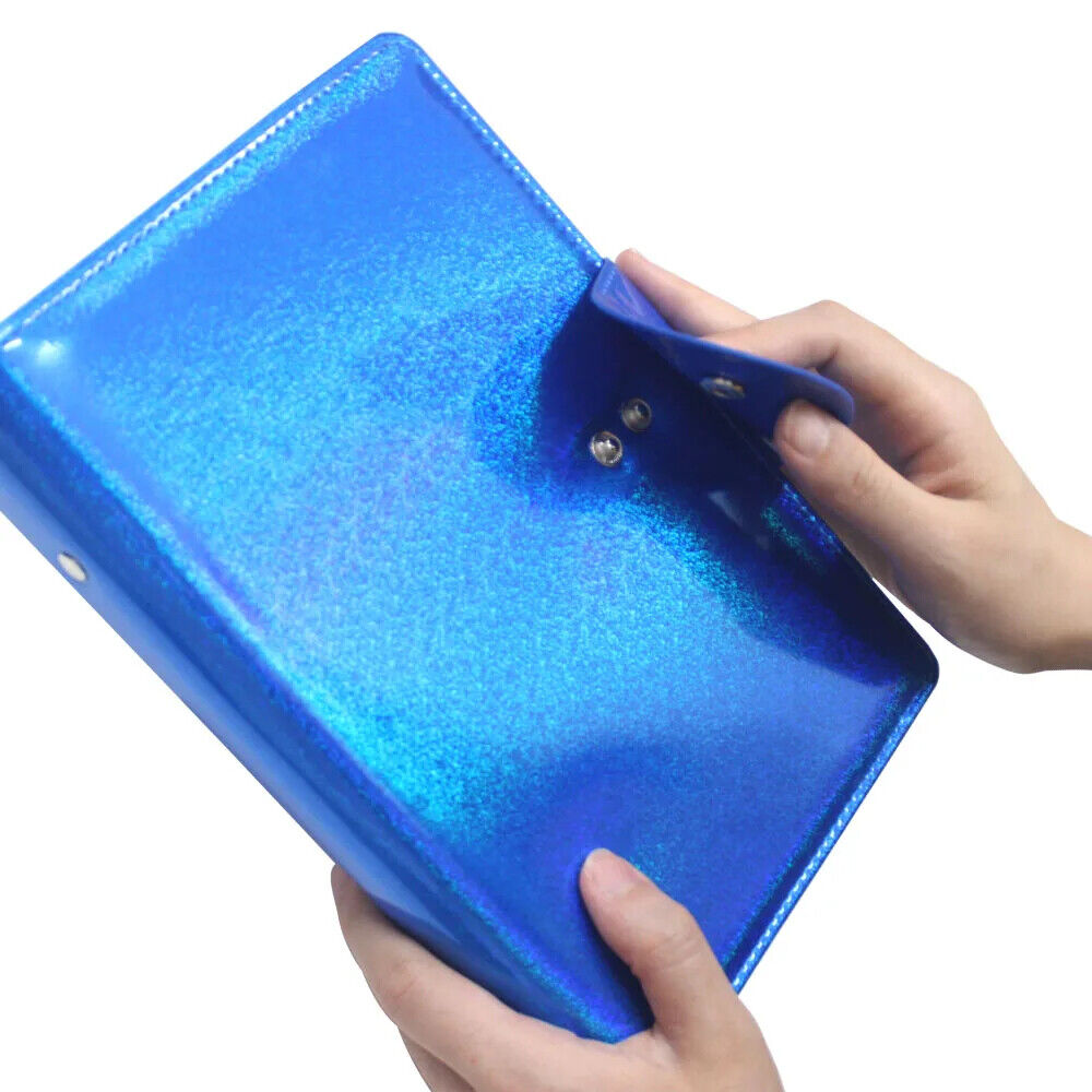 Nail Art Tools PU Leather Stamping Plate Organizer Case 50 Slot Card Storage Bag