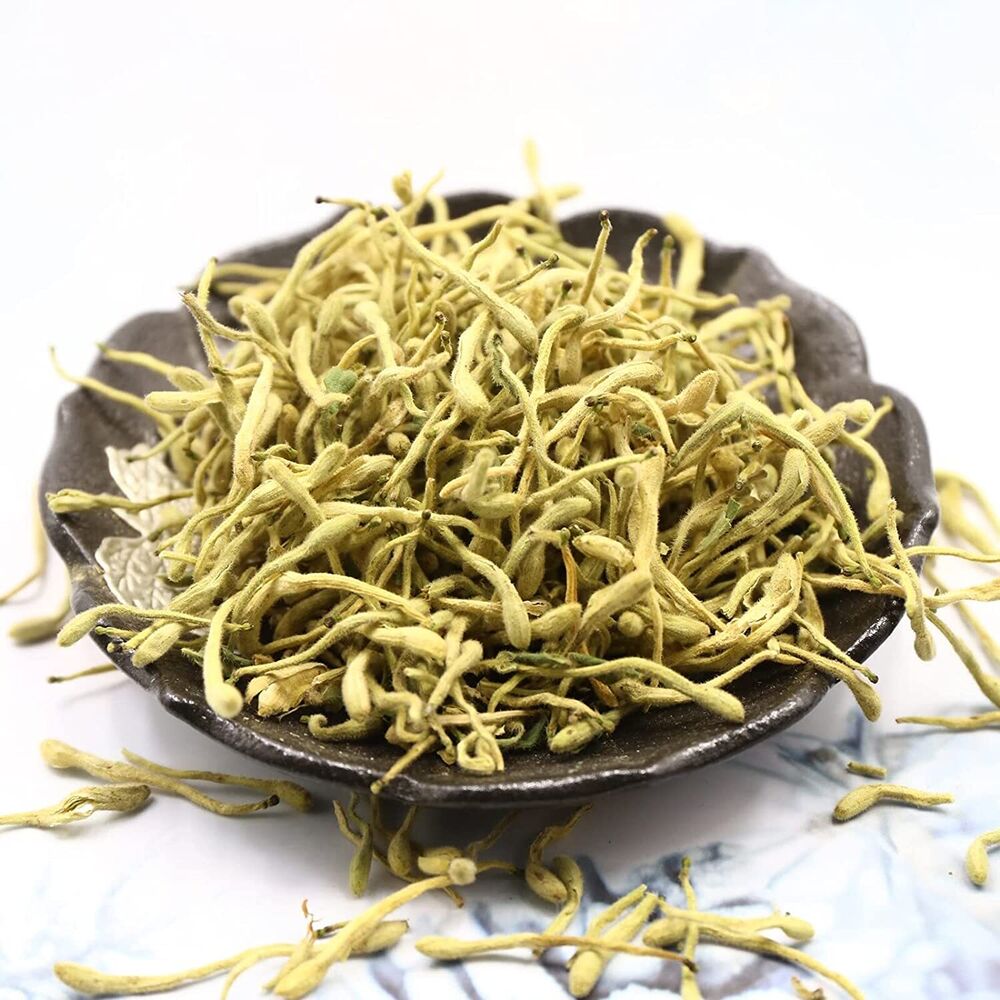 Organic Natural Dried Honeysuckle - Jin Yin Hua Honeysuckle Tea 1.58oz/45g