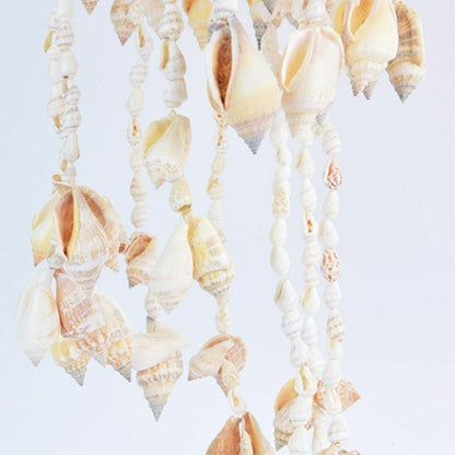 Conch Sea Shells Wind Chime 50cm Hanging Ornament Home Creative Wall Decorations
