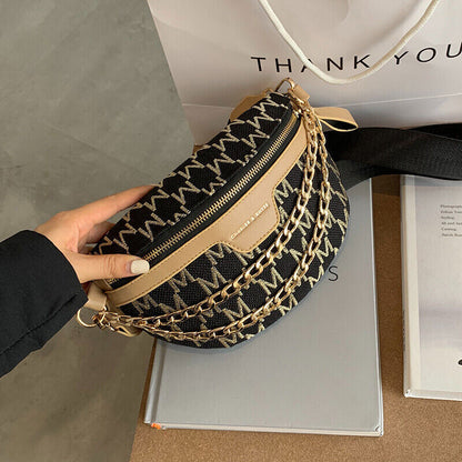 Chain Small Packs Women's waist bag Packs Female Purses Ladies Chest Bags