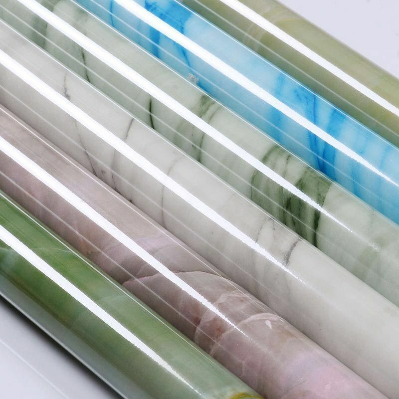 Kitchen PVC Wall Stickers 60cm x 10m Bathroom Self-adhesive Waterproof Wallpaper