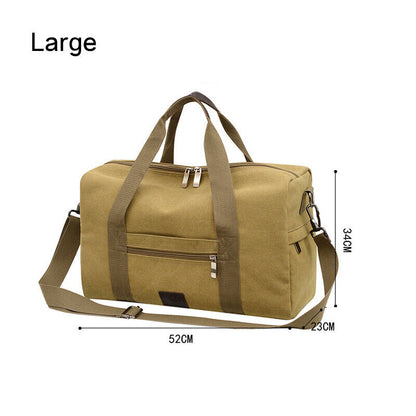 Mens Holdall Duffle Large Capacity Gym Sports Bag Cabin Shoulder Travel HandBag