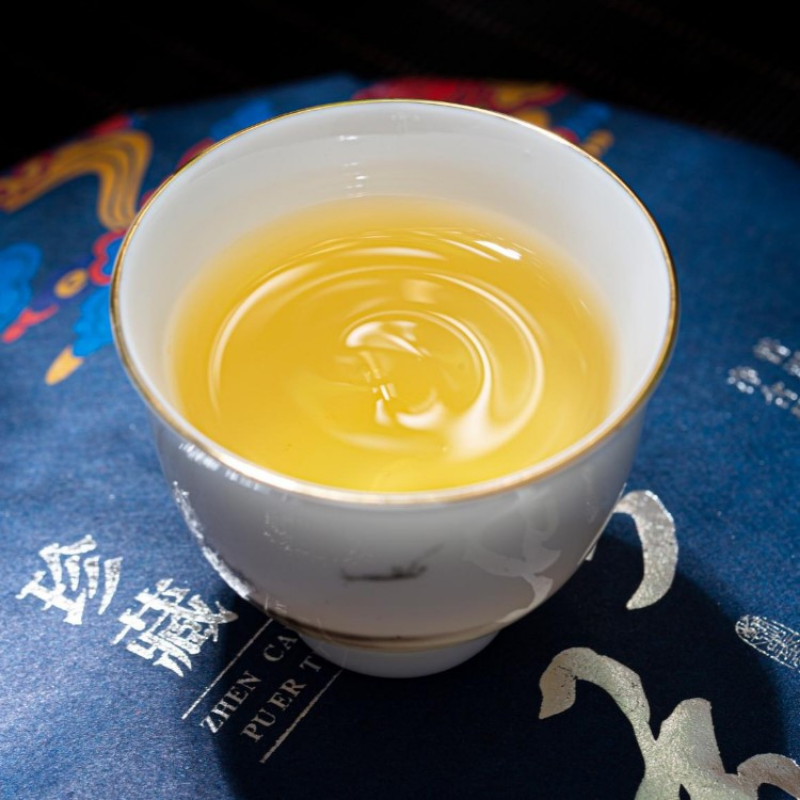 Bent Bow Raw Puerh Tea Cake 357 GM Yiwu Ancient Tree Puerh Tea Organic Tea