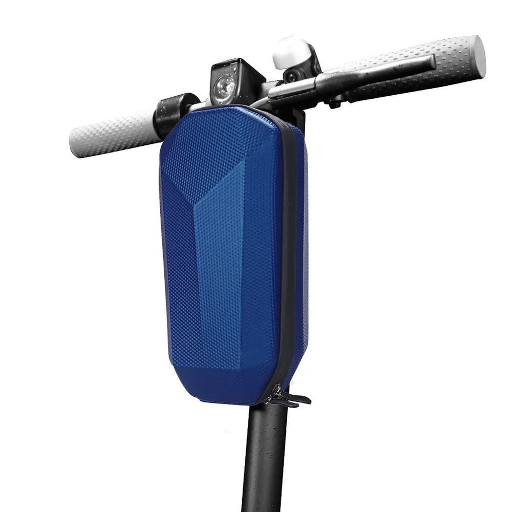 4l Electric Scooter Front Handlebar Eva Hard Shell Bag Rainproof Storage Hanging
