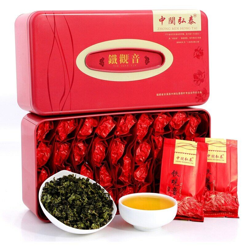 250g/Box Anxi Tie Guan Yin Tea China Oolong Tea Classic Nongxiang Aroma Flavor