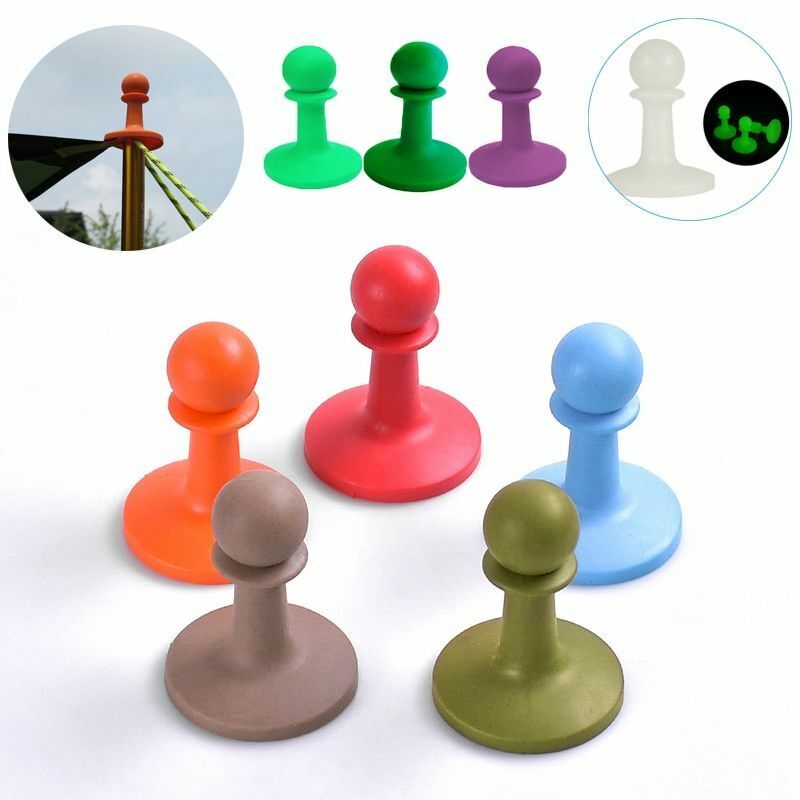 Lightning Protection Cap Camping Canopy Tent Poles Awning Anti-Thunder Cover Hat