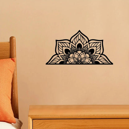 1pc Large Metal Mandala Wall Decor Unique Lotus Flower Wall Art wall hanging