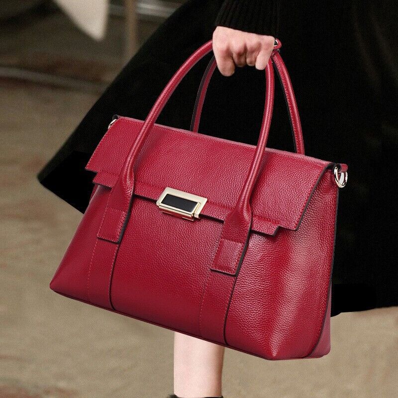 Women Handbag Genuine Leather Hobo Satchels Tote Crossbody Shoulder Bag Purse