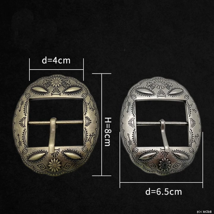 Metal Belt Buckle Center Single Pin Fashion Leather Craft Bag Making Accessories