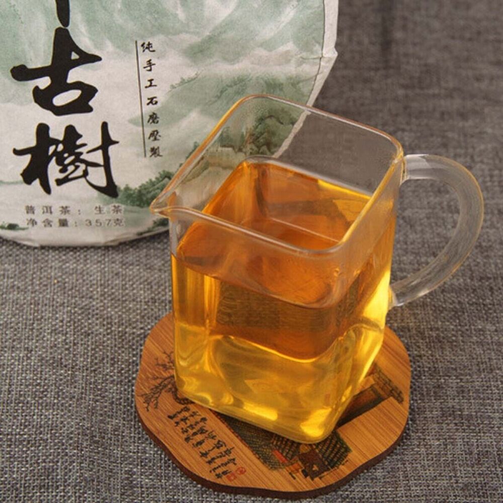 广发中闽普洱茶 珍藏普洱 勐库邦东茶 古树 明前头春 手工生茶饼 Raw Pu'er Tea Chinese tea 357g