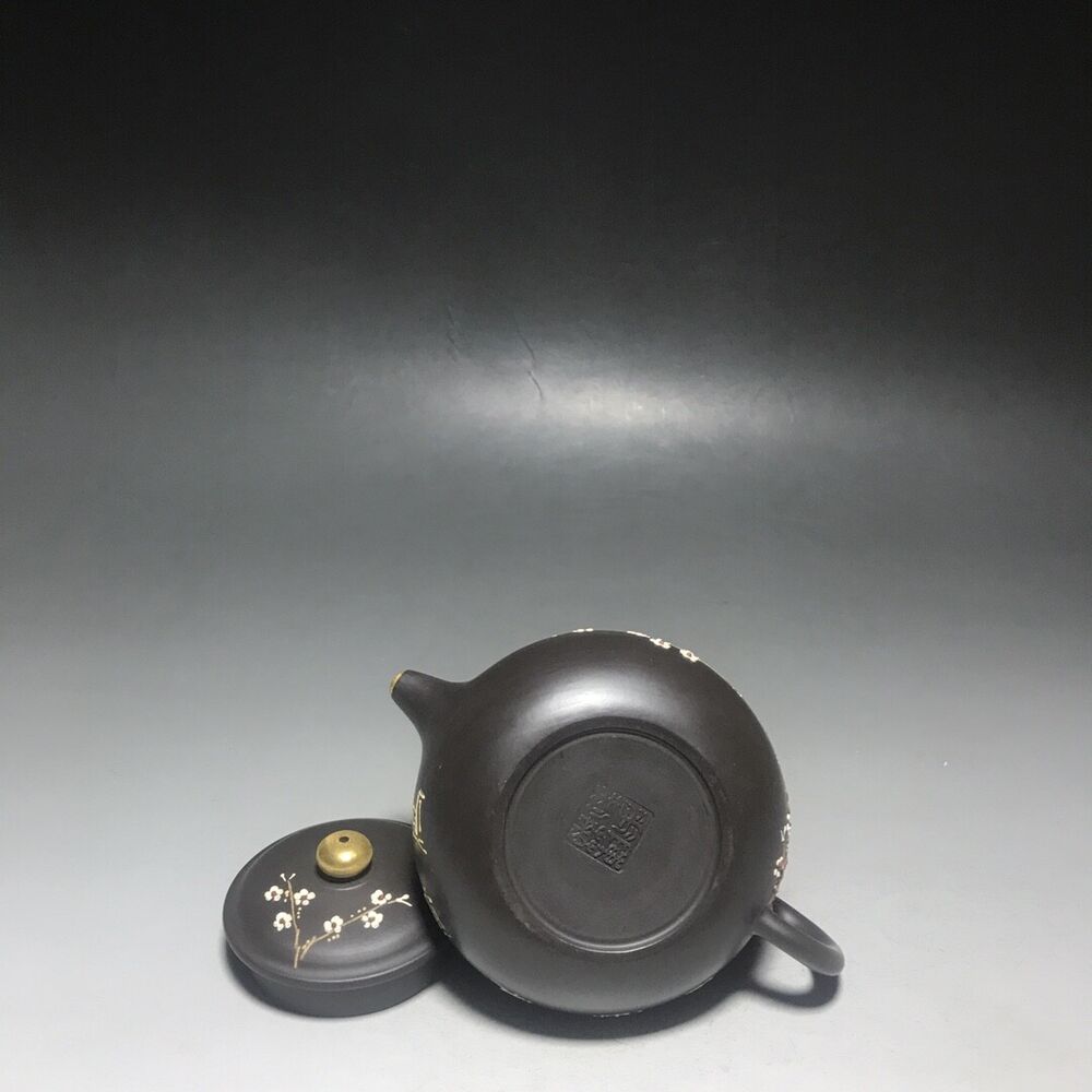 vintage chinese yixing purple clay teapot zisha ceremony teaware collection rare
