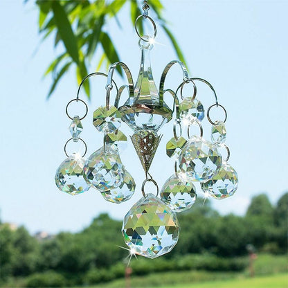 Window Hanging Ornaments 32.5x7.2cm Crystal Ball Prisms Suncatcher Rainbow Maker