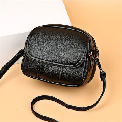 Autumn Fashion Shell Bag Synthetic Leather Shoulder Purse Elegant Luxury Travel