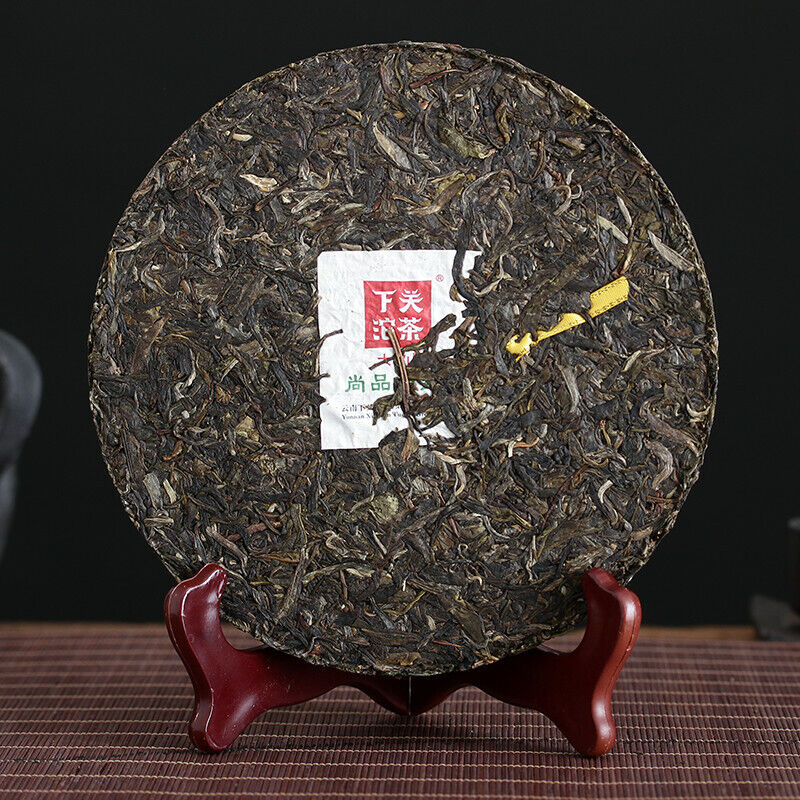 2017 Shang Pin Golden Ribbon Big Snow Mountain Xiaguan Puer Raw Pu-erh Tea 357g