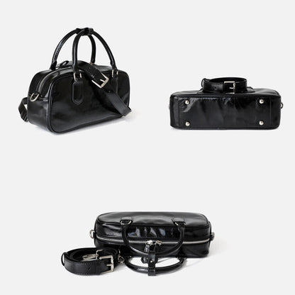S/M Real Leather Tote Purse Clutch Handbag Fashion Boston Shoulder Bag Crossbody