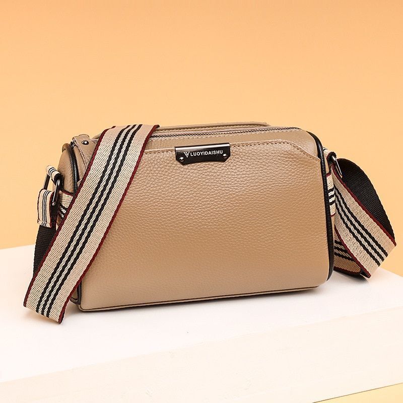Casual Bucket Handbags Leather Vintage Shoulder Fashion Crossbody Messenger Bag