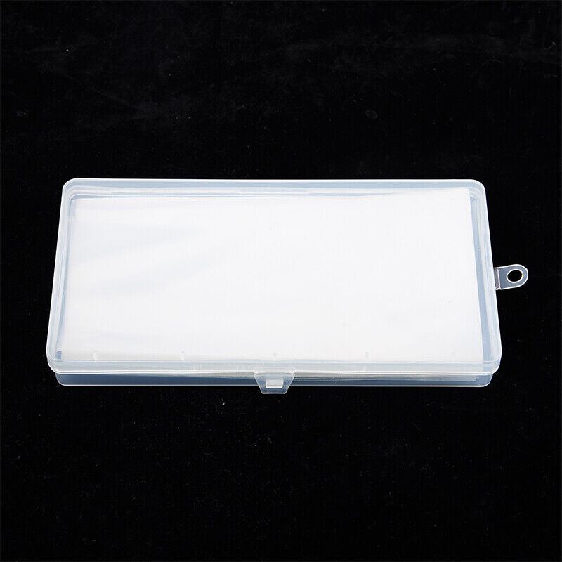 100 Pieces Paper Money Collection Protector Bag with Plastic Storage Box Clea-ca