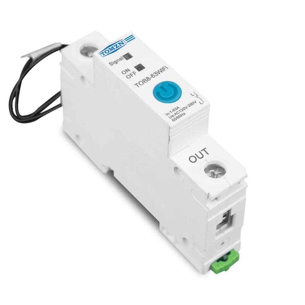 63A Single Phase ewelink WIFI Smart Switch Energy Meter Kwh Metering Monitoring