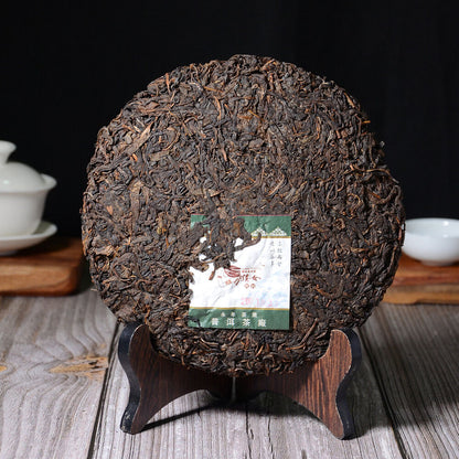Pu-erh Raw Tea Yunnan Seven Seeds Cake Puerh Qing Qiao Mu Old Tree Raw Cake 357g