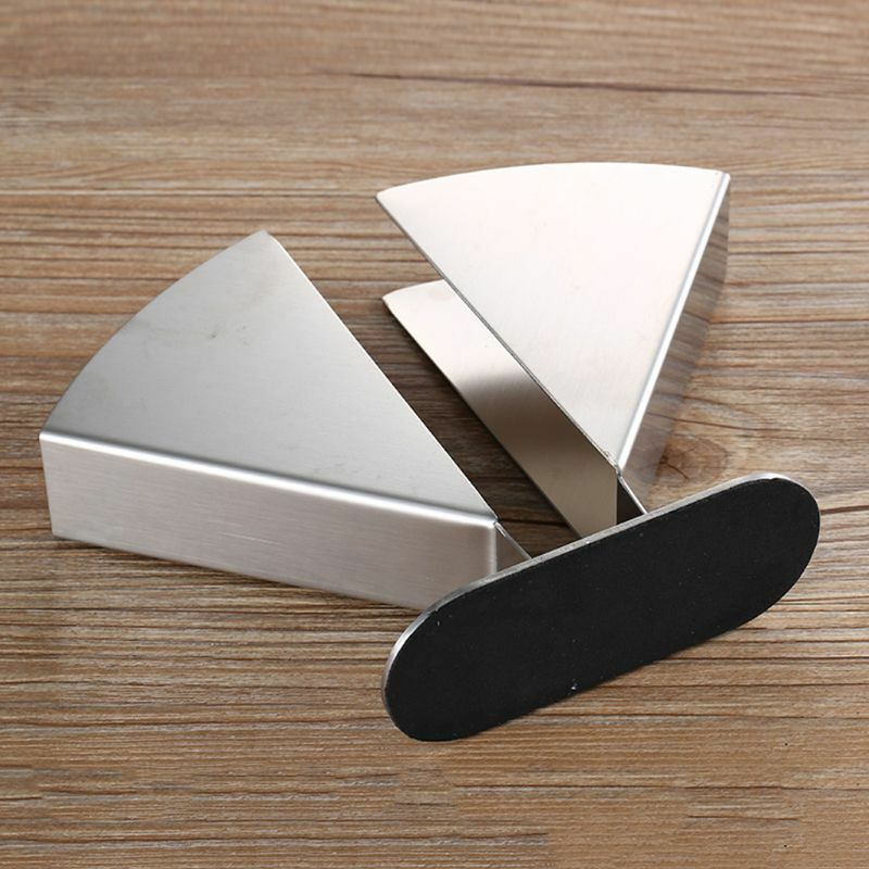 Napkin Holder 20x5x15cm Stainless Steel Tissue Serviette Vertical Dispenser Rack