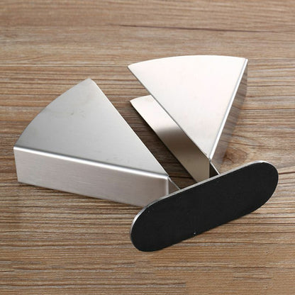 Napkin Holder 20x5x15cm Stainless Steel Tissue Serviette Vertical Dispenser Rack