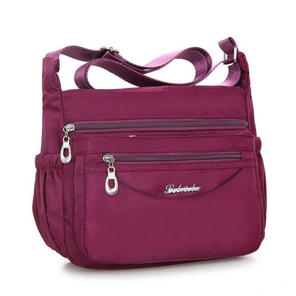 Waterproof Nylon Women Messenger Bags Vintage Handbag Crossbody Shoulder Bags