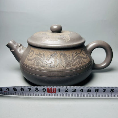 Vintage Chinese Yixing Purple Clay Teapot Zisha Ceremony Fashion Nice Teaware