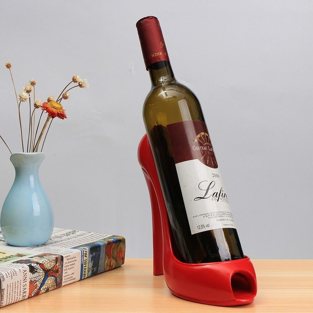 Wine Bottle Holder Hanger Red Wine Rack Bracket Bar Accessories Table Decoration