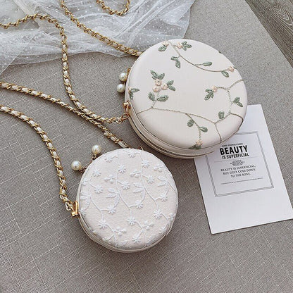 Pu Leather Crossbody Bags Women Shoulder Bag Flowers Female Handbags Travel