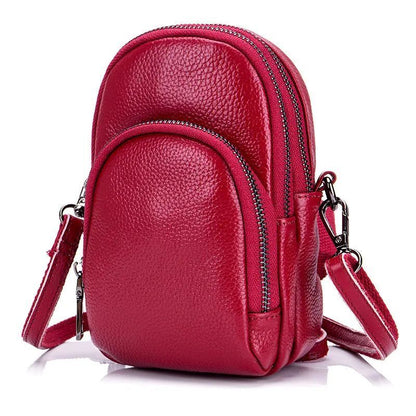 Small Crossbody Bags For Women Mini Cow Leather Shoulder Bag Messenger Bag Party