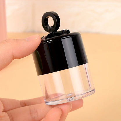 Powder Jar 10g Miniature Plastic W/ Sifter Empty Face Loose Makeup Blusher Cases