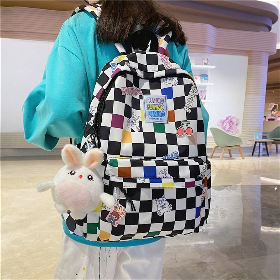 Fashion Backpack Waterproof Oxford School Shoulder Light Travel Bag 30*31*14 CM