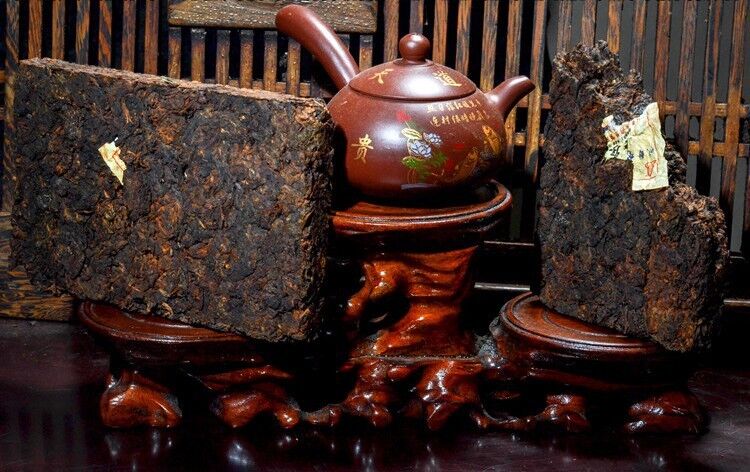 250g Premium Old Chinese Puer Tea Pu'er Tea Brick Pu er Tea Puerh Tea Black Tea