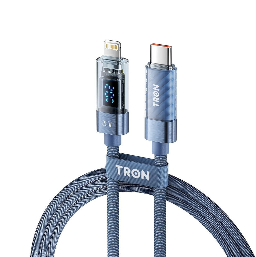 TRON USB-A to USB-C / USB-C to C-L / USB-C to USB-C Fast Charging Cable,5 ft