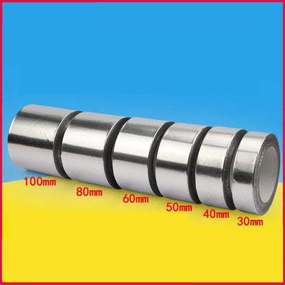 Foil Adhesive Tape 10M Thermal Resistant High Temperature Resistant Duct Sealing