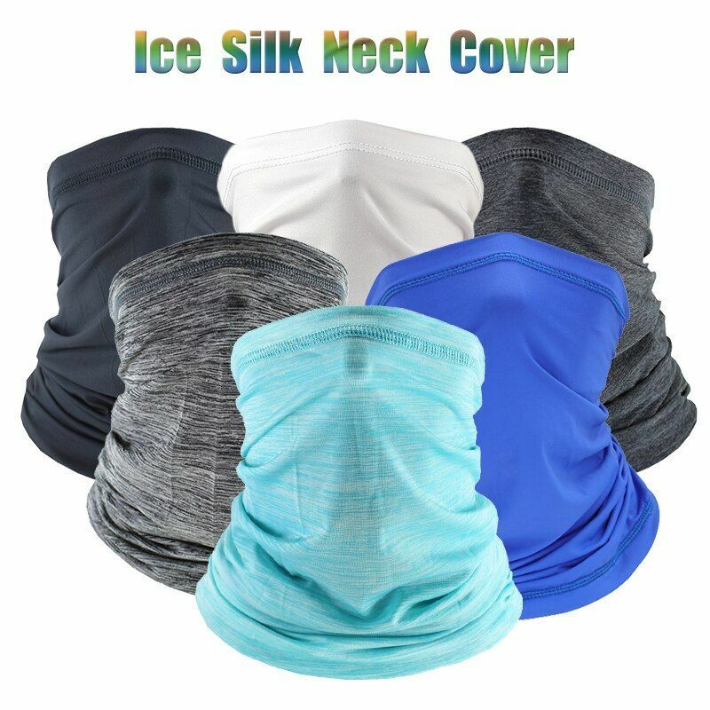 Summer Half Face Tube Neck Gaiter Cycling Skiing Hiking Scarf Outdoor Sport 32 g