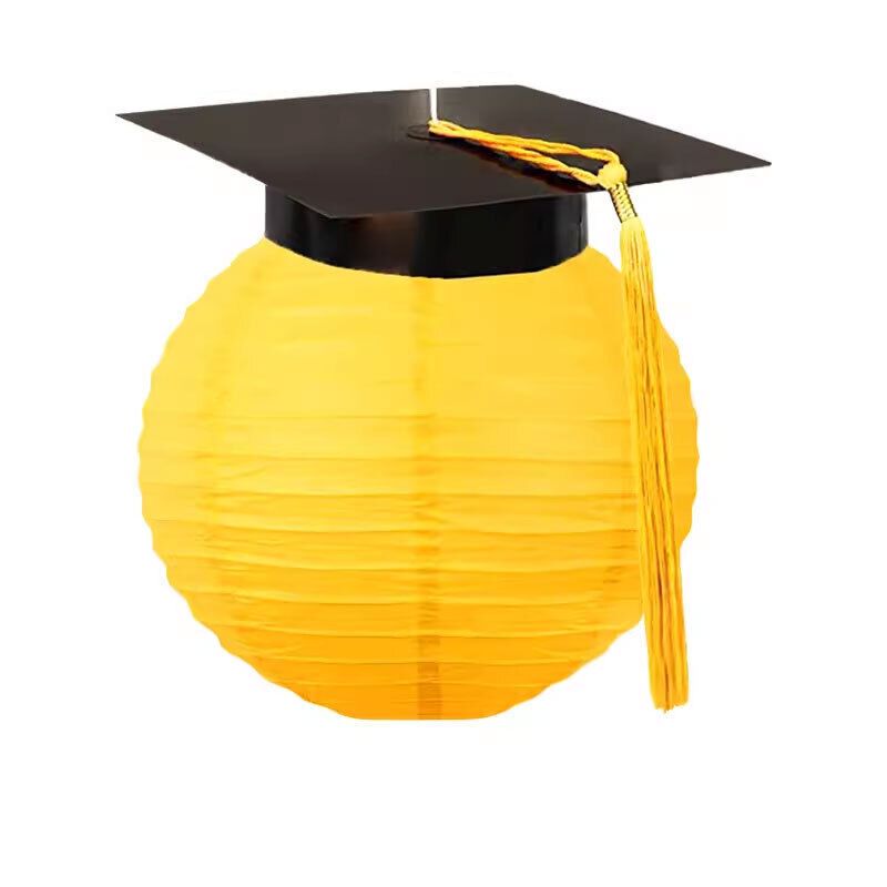 Graduation Party Ceremony Lantern Doctoral Hat Lantern Photography Prop Decor