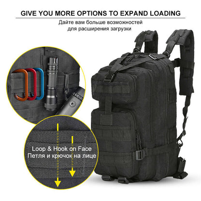 Assault Pack Backpack Army Bug Out Bag Outdoor Hiking Camping Hunting